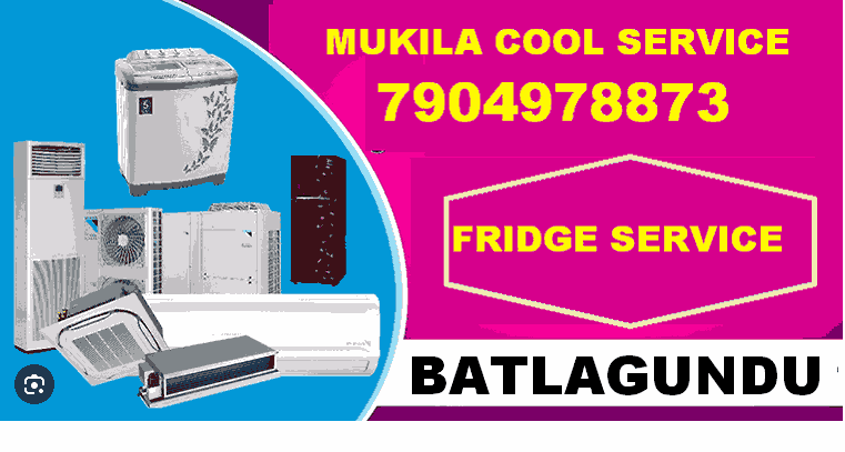 Mukila cool Fridge service center in Batlagundu